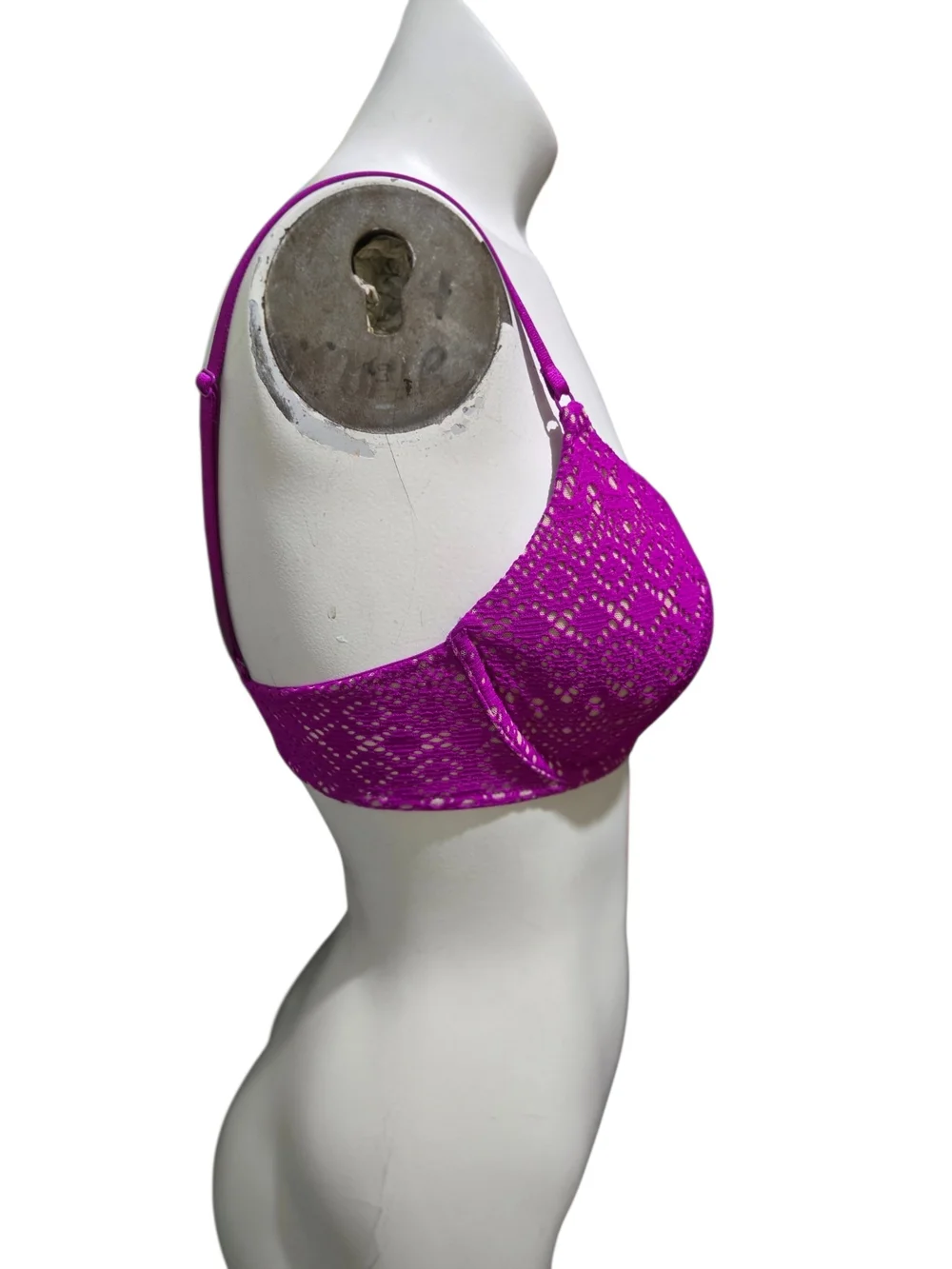 Victoria’s Secret Magenta Purple Lace Push-Up Bra 34C